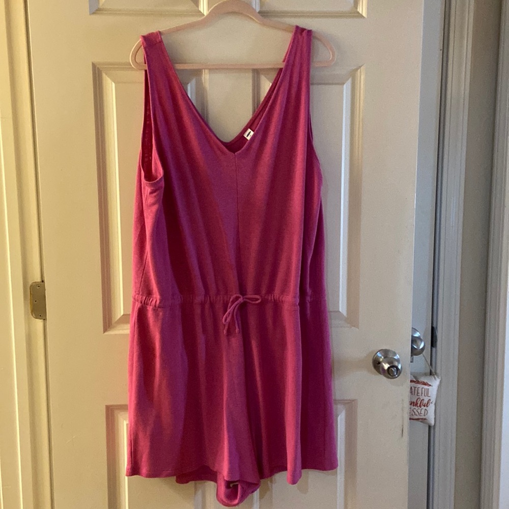Old Navy hot pink romper